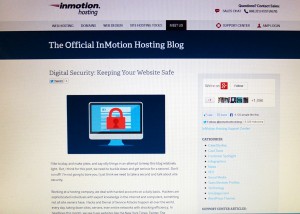 InMotion's Website Security Tips