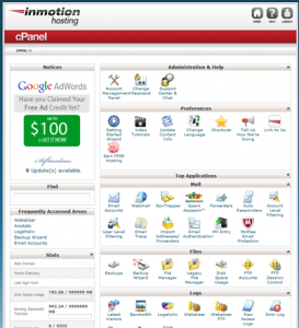 cPanel Control Panel