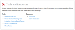 InMotion Support Tools