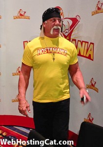 Hulk Hogan Promoting Hostamania in Las Vegas