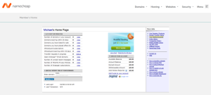 Namecheap Members Home