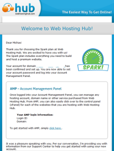 Web Hosting Hub Welcome