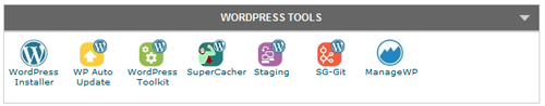 SiteGround WordPress Tools
