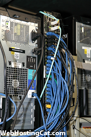 InMotion Hosting Fiber Optic Cabling