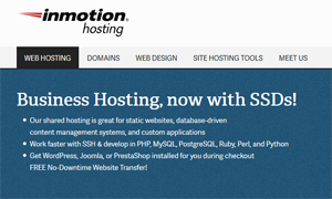 Best Web Hosting InMotion Hosting