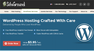 Best Web Hosting SiteGround
