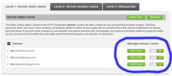 Varnish Static Cache