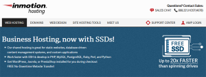InMotion Hosting SSDs