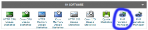 SiteGround cPanel PHP Manager