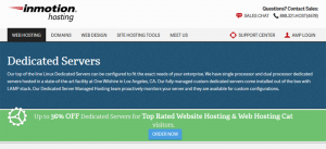 InMotion Dedicated Hosting Discount