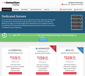 InMotion Dedicated Hosting