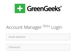 GreenGeeks Login