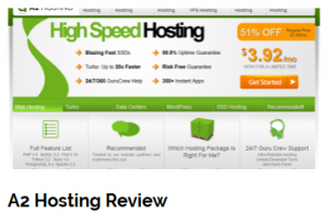 A2 Hosting Review