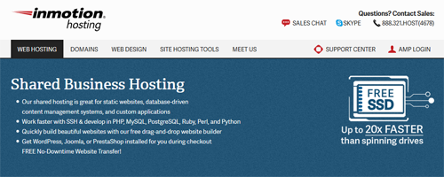 InMotion Business Hosting