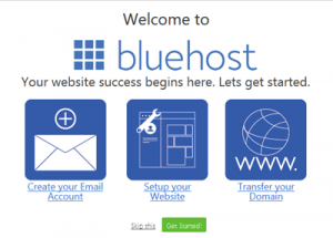 Bluehost Setup Walk Through