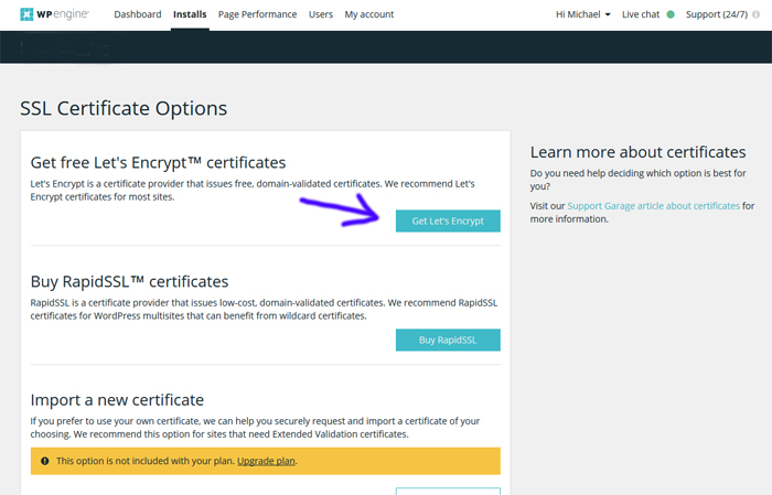 wp-engine-ssl-certificate-options