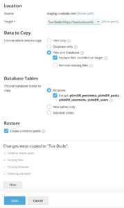A2 Hosting Website Staging