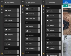 a2-website-builder-add-content
