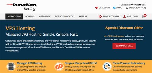 InMotion VPS Hosting