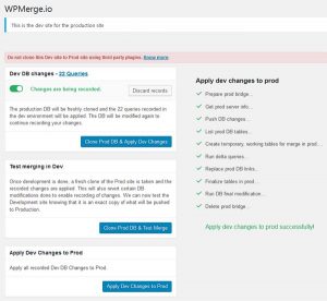 Liquid Web WPMerge Website Staging