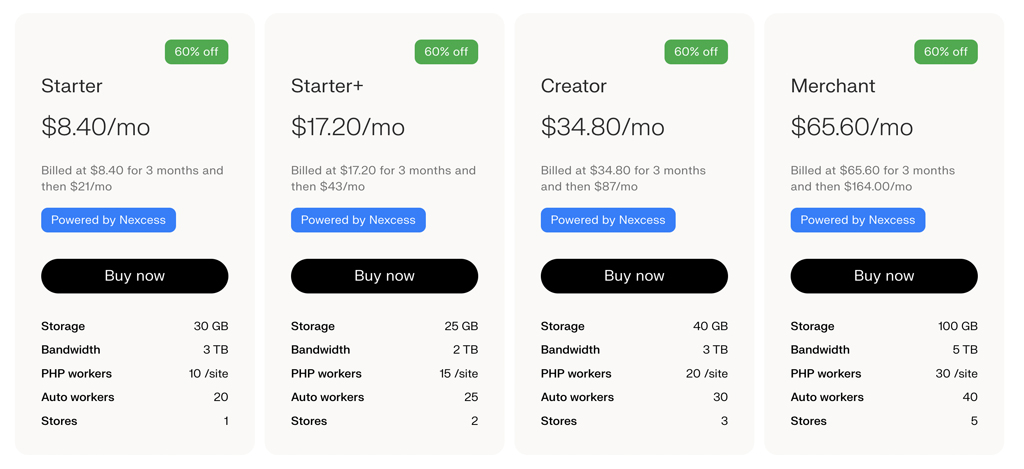 Liquid Web WooCommerce Plans Lower Level