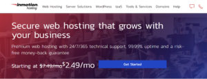 InMotion Blogger Hosting