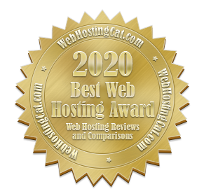 2020 Best Web Hosting Award