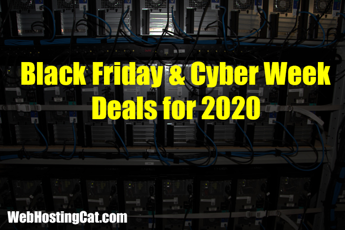Web Hosting Black Friday Deals 2020