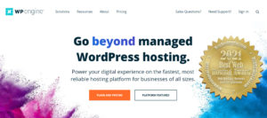 Best Managed WordPress Hosting WP Engine