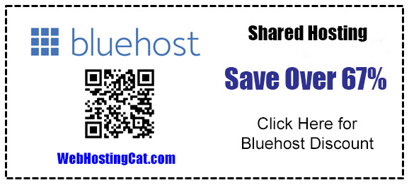 Bluehost Shared Hosting Coupon