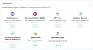 GreenGeeks Quick Launch Wizard Plugins