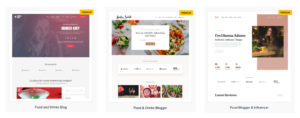 Astra Food Blog Templates