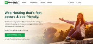 GreenGeeks Blogger Hosting