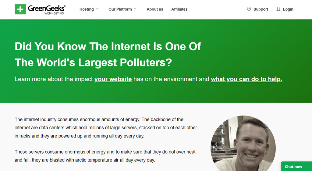 GreenGeeks Green Web Hosting