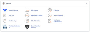 cPanel Security