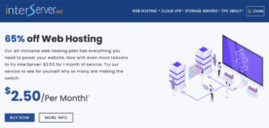 InterServer Cheap Hosting
