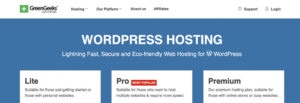 GreenGeeks Fast WordPress