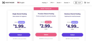 Hostinger Cheap Shared Hosting