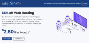 InterServer Cheap Shared Hosting