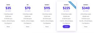 Kinsta Hosting Plans