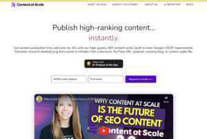 Content at Scale
