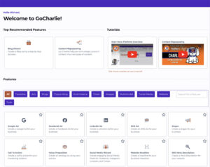 GoCharlie Dashboard