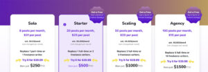 Content at Scale Pricing