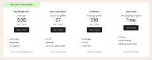 Kinsta Pricing
