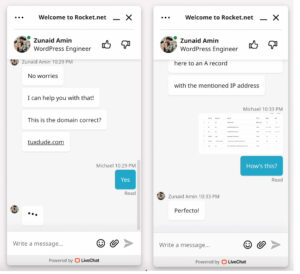 Rocket Customer Support