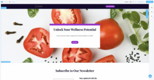 GetResponse AI Landing Page Preview