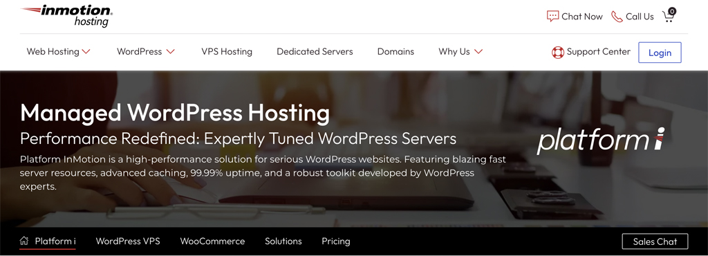 InMotion Hosting WordPress