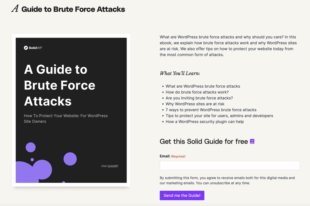 SolidWP Free Guides