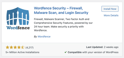 Wordfence Plugin