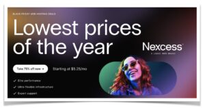 Nexcess Black Friday Discount